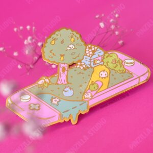 Nintendo - Pastelowy Metalowy Pin inspirowany Stardew Valley