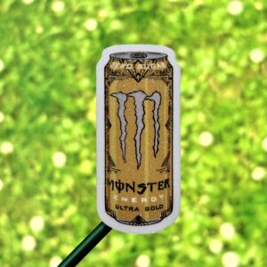 Naklejka Monsterek Złoty (Ultra Gold)