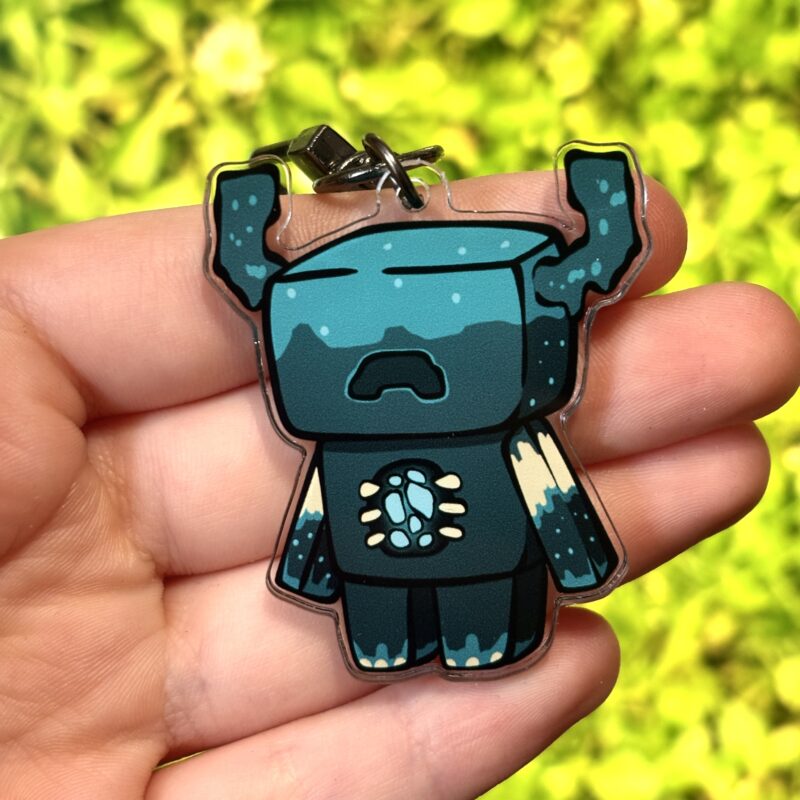 Brelok Inspirowany Warden z Minecraft