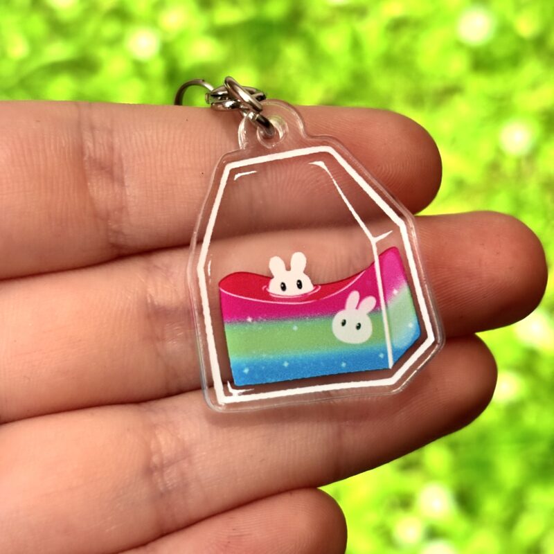 Zawieszka Teabag z Flagą Polysexual